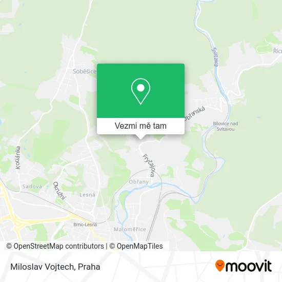 Miloslav Vojtech mapa