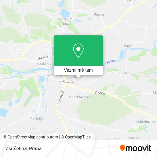 Zkušebna mapa