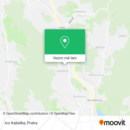 Ivo Kabelka mapa