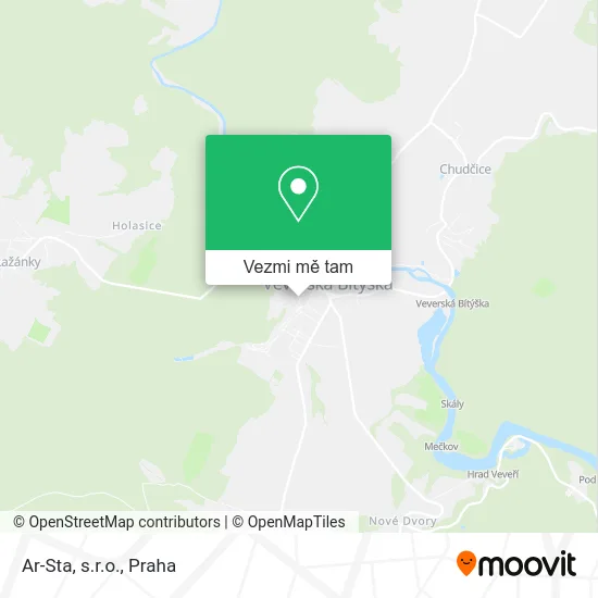 Ar-Sta, s.r.o. mapa