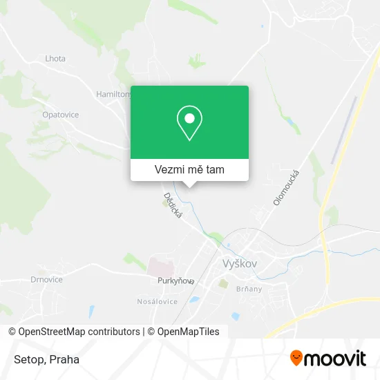 Setop mapa