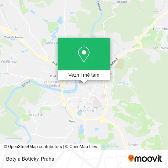 Boty a Boticky mapa