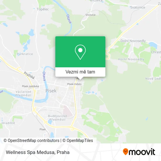 Wellness Spa Medusa mapa