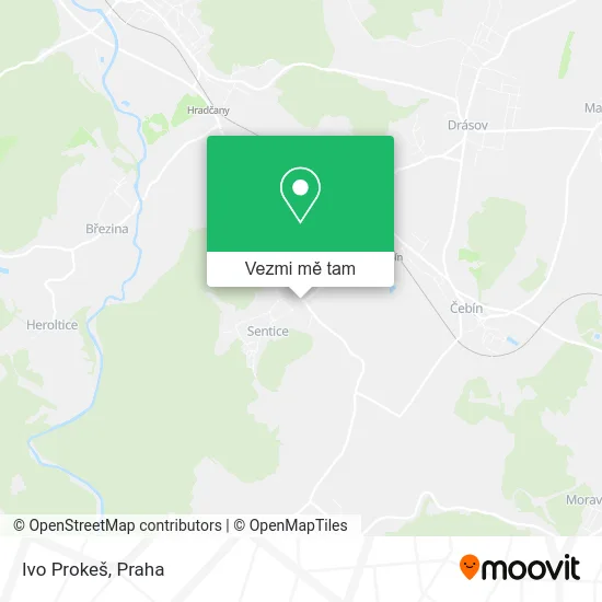 Ivo Prokeš mapa