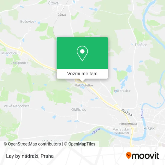 Lay by nádraží mapa