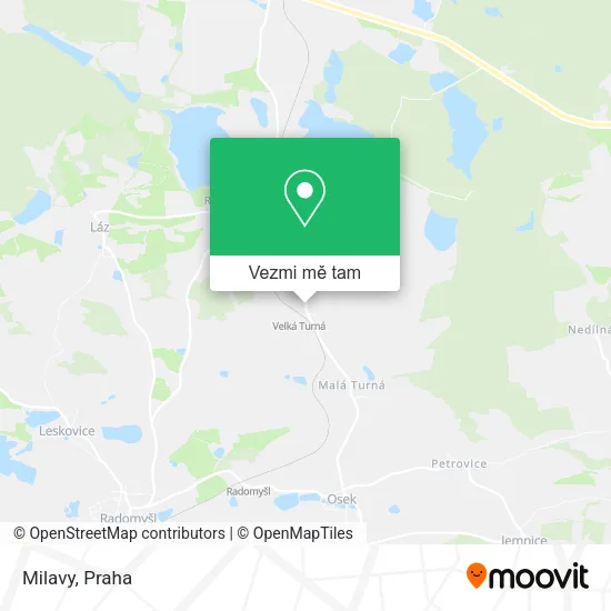 Milavy mapa