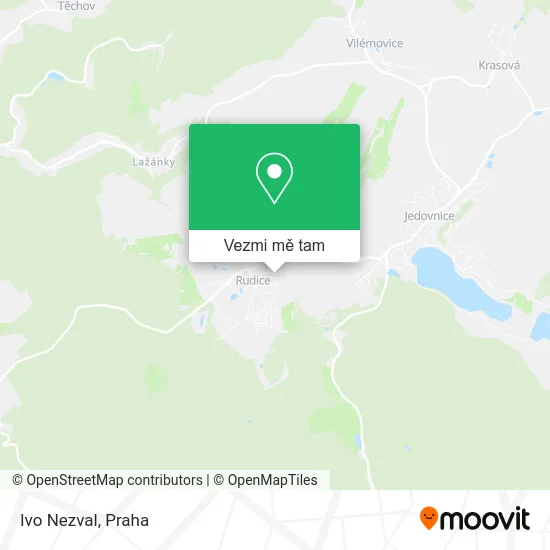 Ivo Nezval mapa