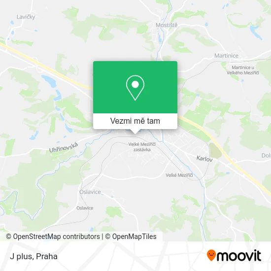 J plus mapa