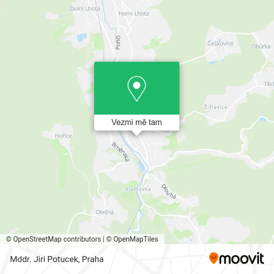 Mddr. Jiri Potucek mapa