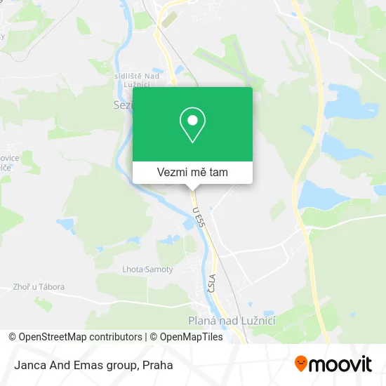 Janca And Emas group mapa