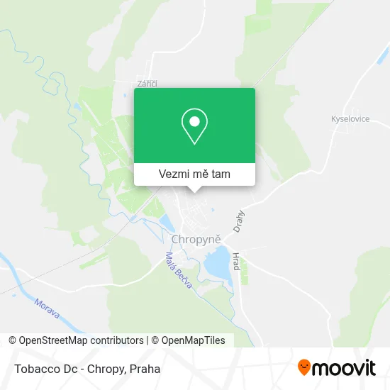 Tobacco Dc - Chropy mapa