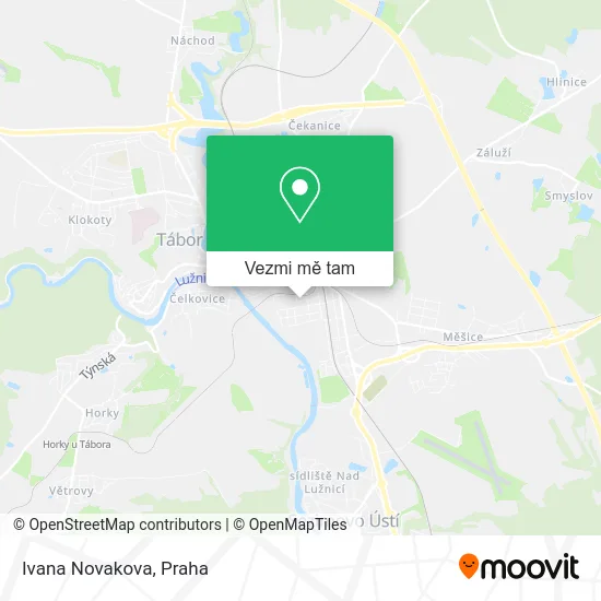 Ivana Novakova mapa