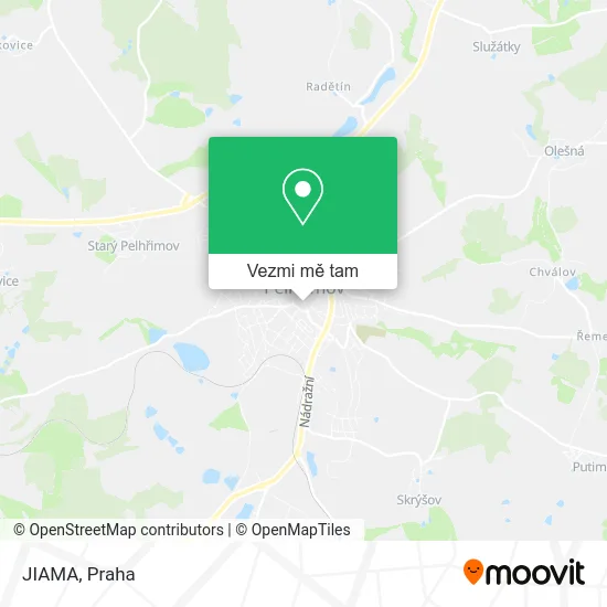 JIAMA mapa