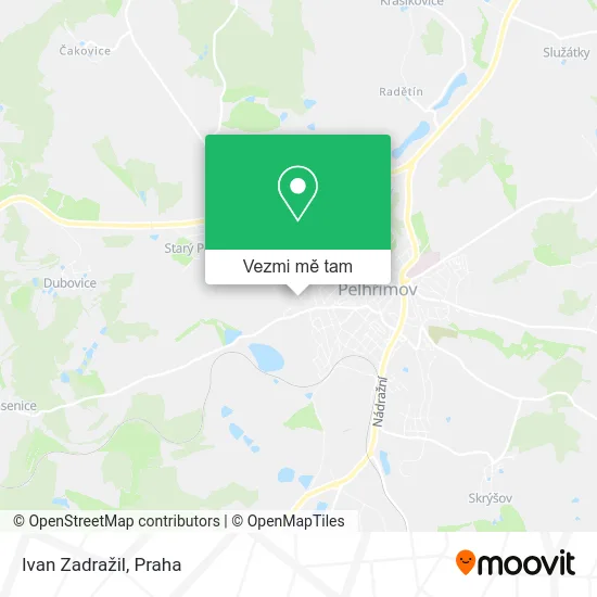 Ivan Zadražil mapa