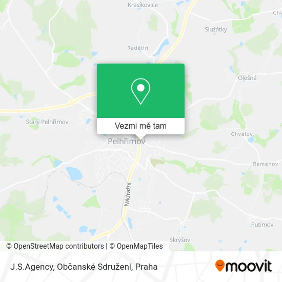 J.S.Agency, Občanské Sdružení mapa