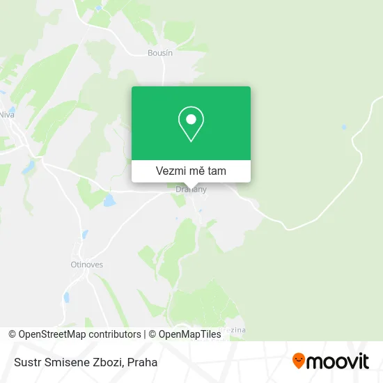 Sustr Smisene Zbozi mapa