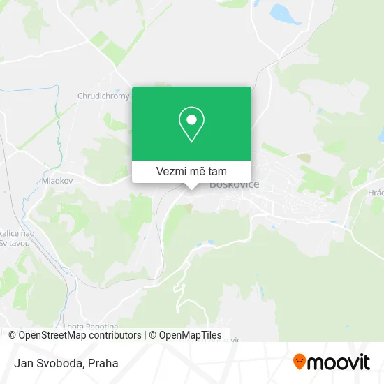 Jan Svoboda mapa