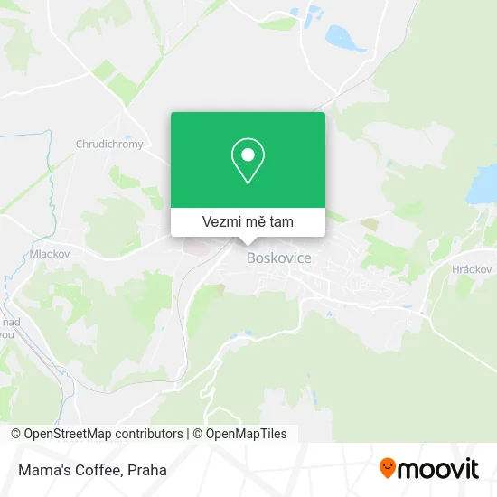 Mama's Coffee mapa