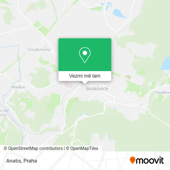 Anatis mapa
