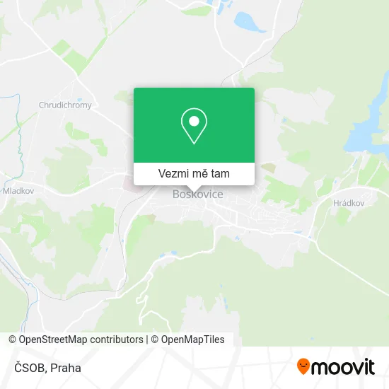 ČSOB mapa