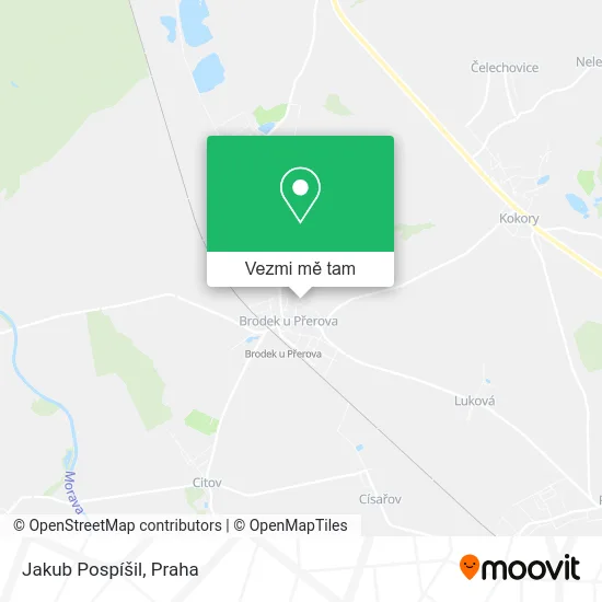 Jakub Pospíšil mapa