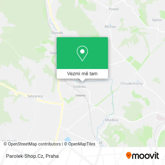Parolek-Shop.Cz mapa