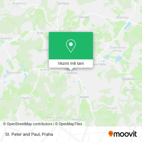 St. Peter and Paul mapa