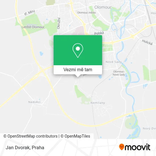 Jan Dvorak mapa