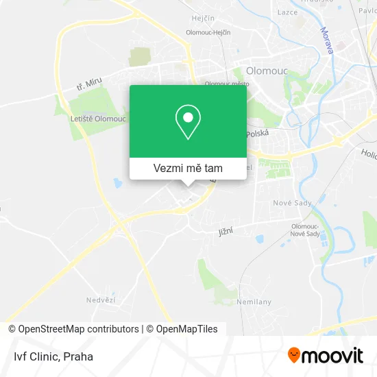 Ivf Clinic mapa