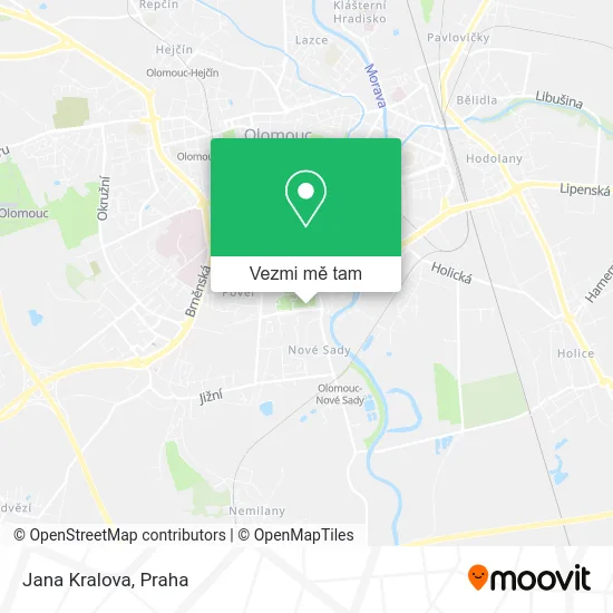 Jana Kralova mapa
