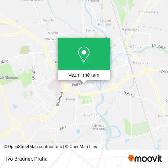 Ivo Brauner mapa
