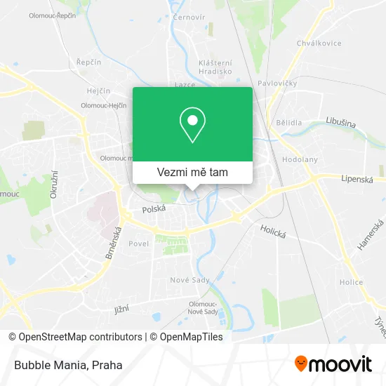 Bubble Mania mapa