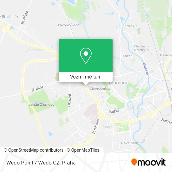 Wedo Point / Wedo CZ mapa