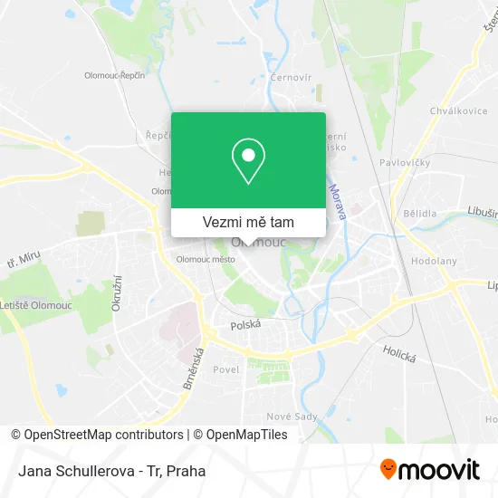 Jana Schullerova - Tr mapa