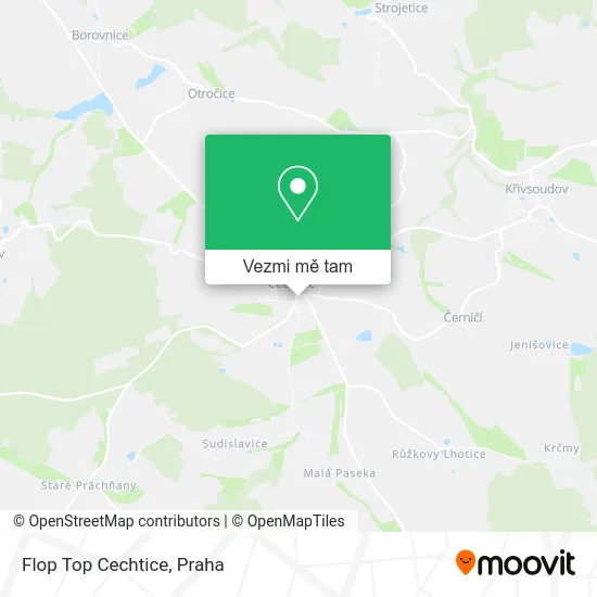 Flop Top Cechtice mapa