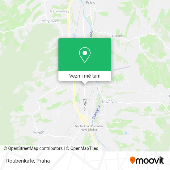 Roubenkafe mapa