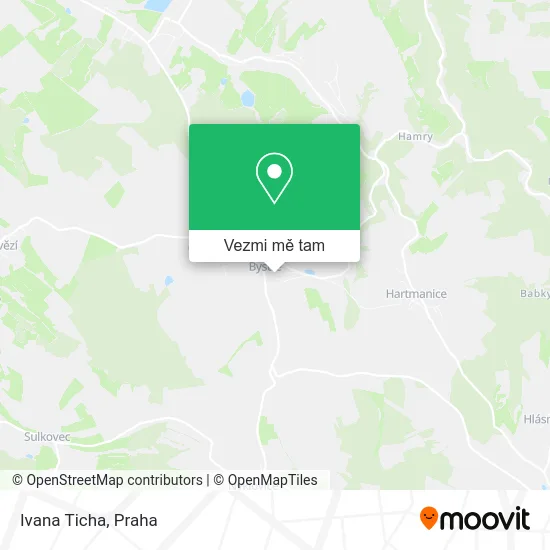 Ivana Ticha mapa