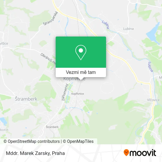 Mddr. Marek Zarsky mapa