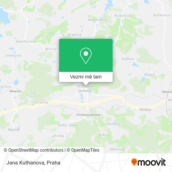 Jana Kuthanova mapa