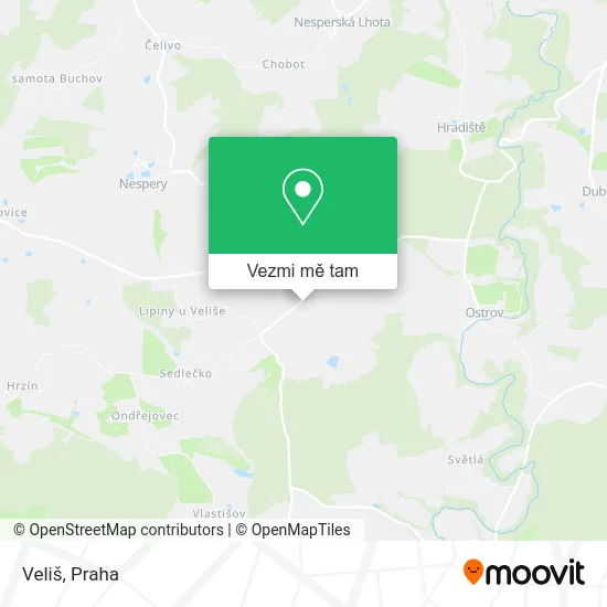 Veliš mapa