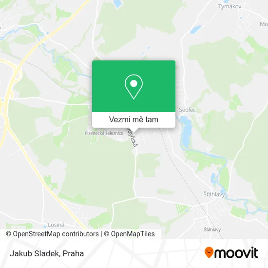 Jakub Sladek mapa