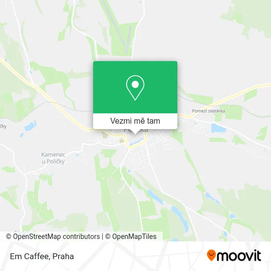 Em Caffee mapa
