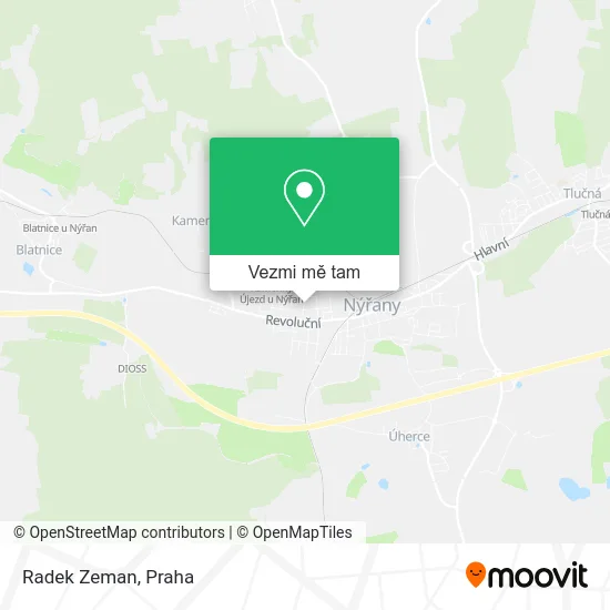 Radek Zeman mapa