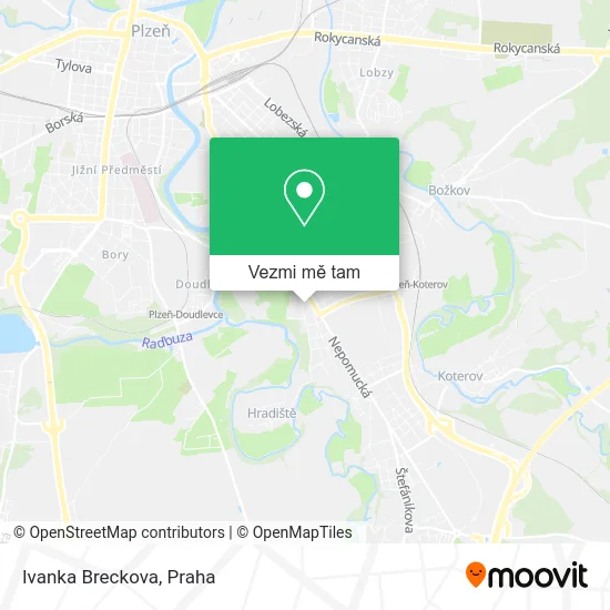 Ivanka Breckova mapa