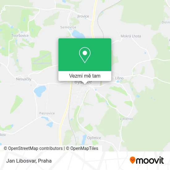 Jan Libosvar mapa