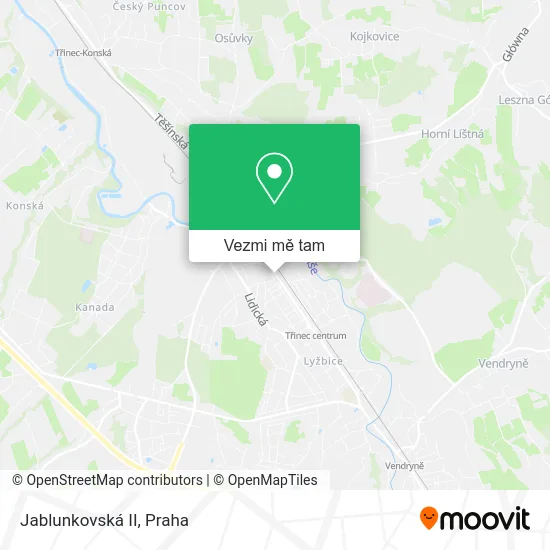 Jablunkovská II mapa