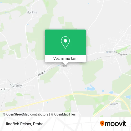 Jindřich Reiser mapa