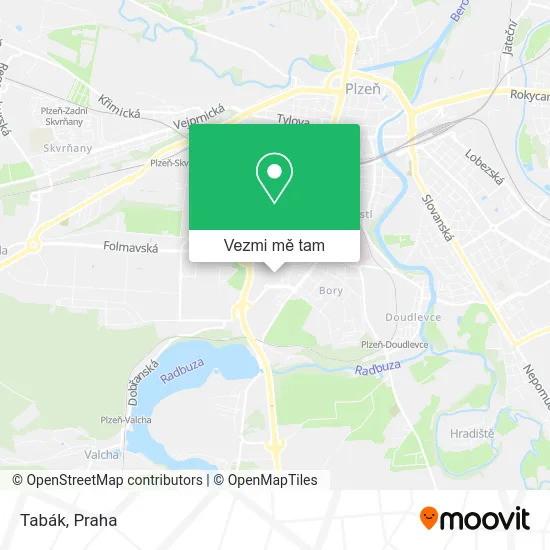 Tabák mapa