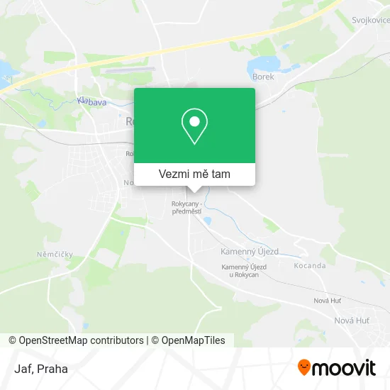 Jaf mapa