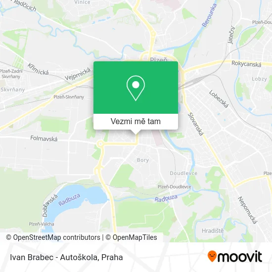 Ivan Brabec - Autoškola mapa